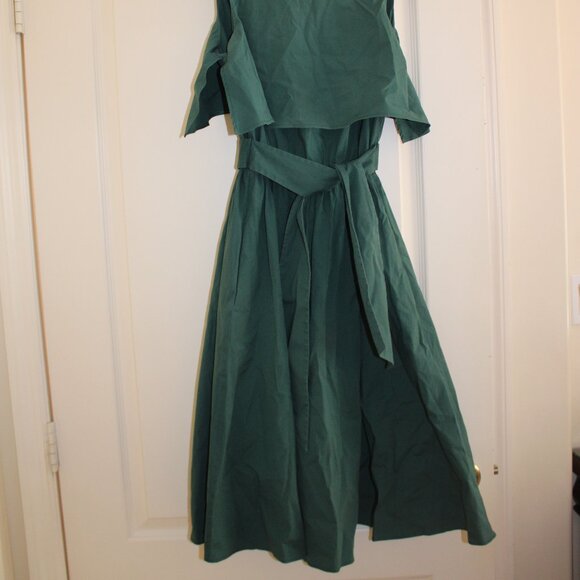 Paula Ka, Forest Green , cotton jumper size 36 - Picture 3 of 4